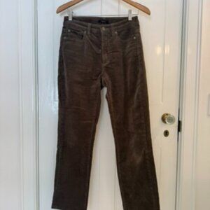 Quince brown corduroy pant high waisted size 2